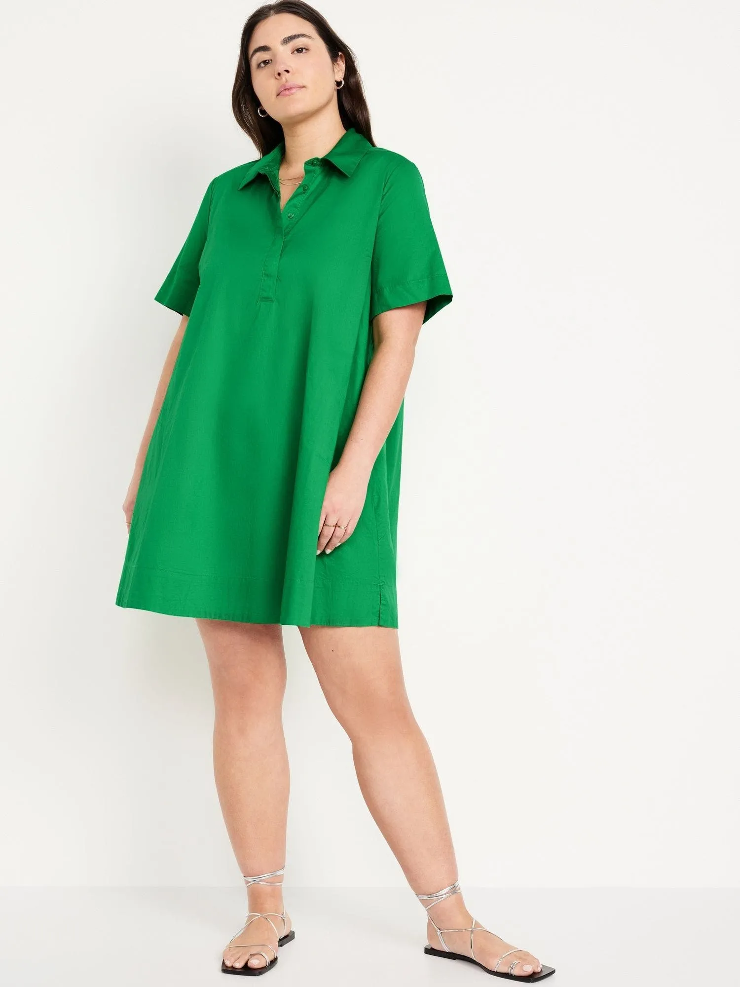 OLD NAVY Vestido Polera Mini Old Navy Mujer