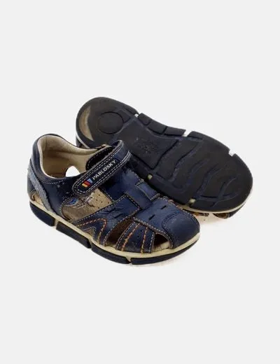 Pablosky Sandalia azul casual