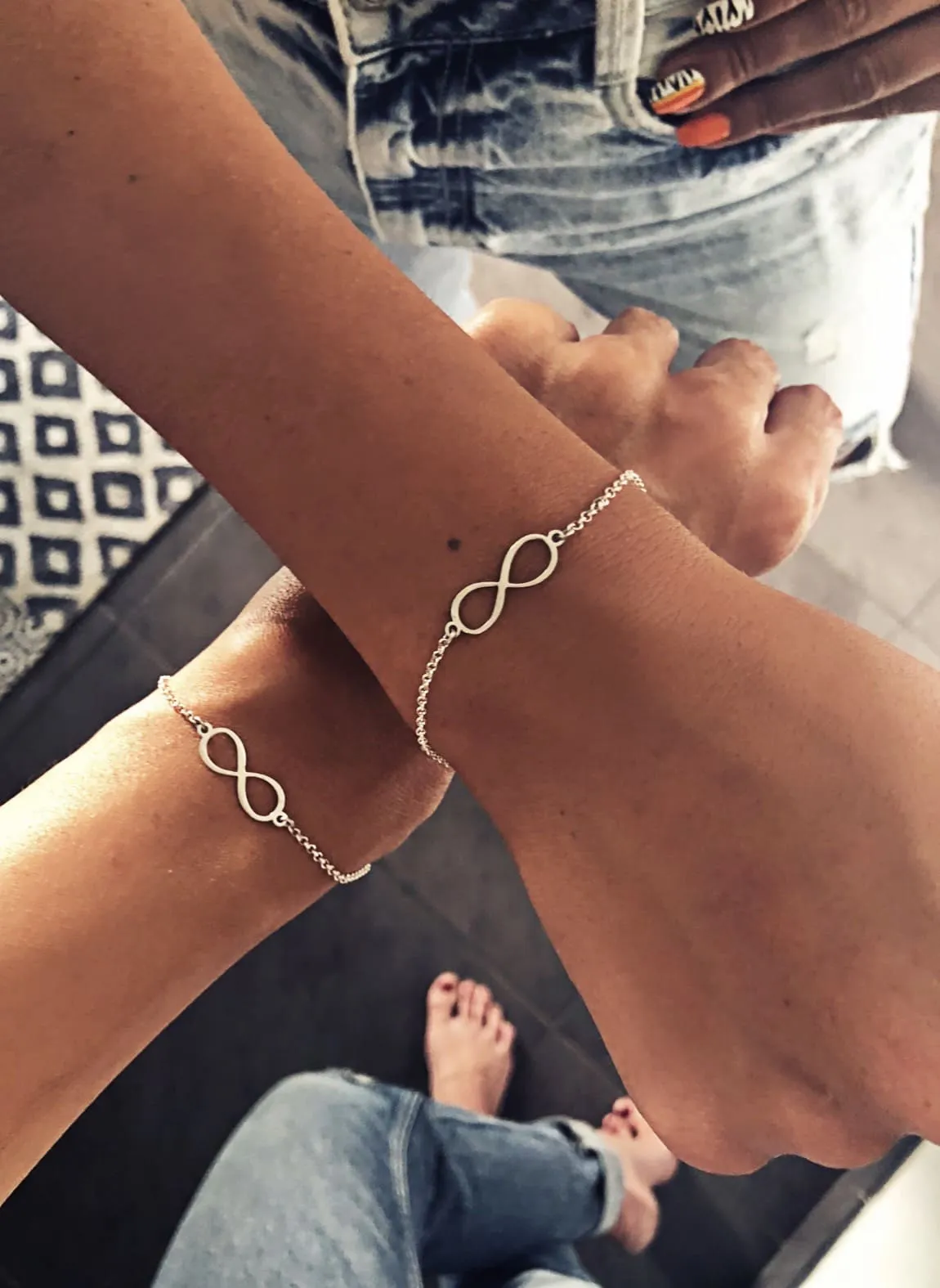 Pack Amistad 2 Pulseras Infinito + ENVÍO GRATIS