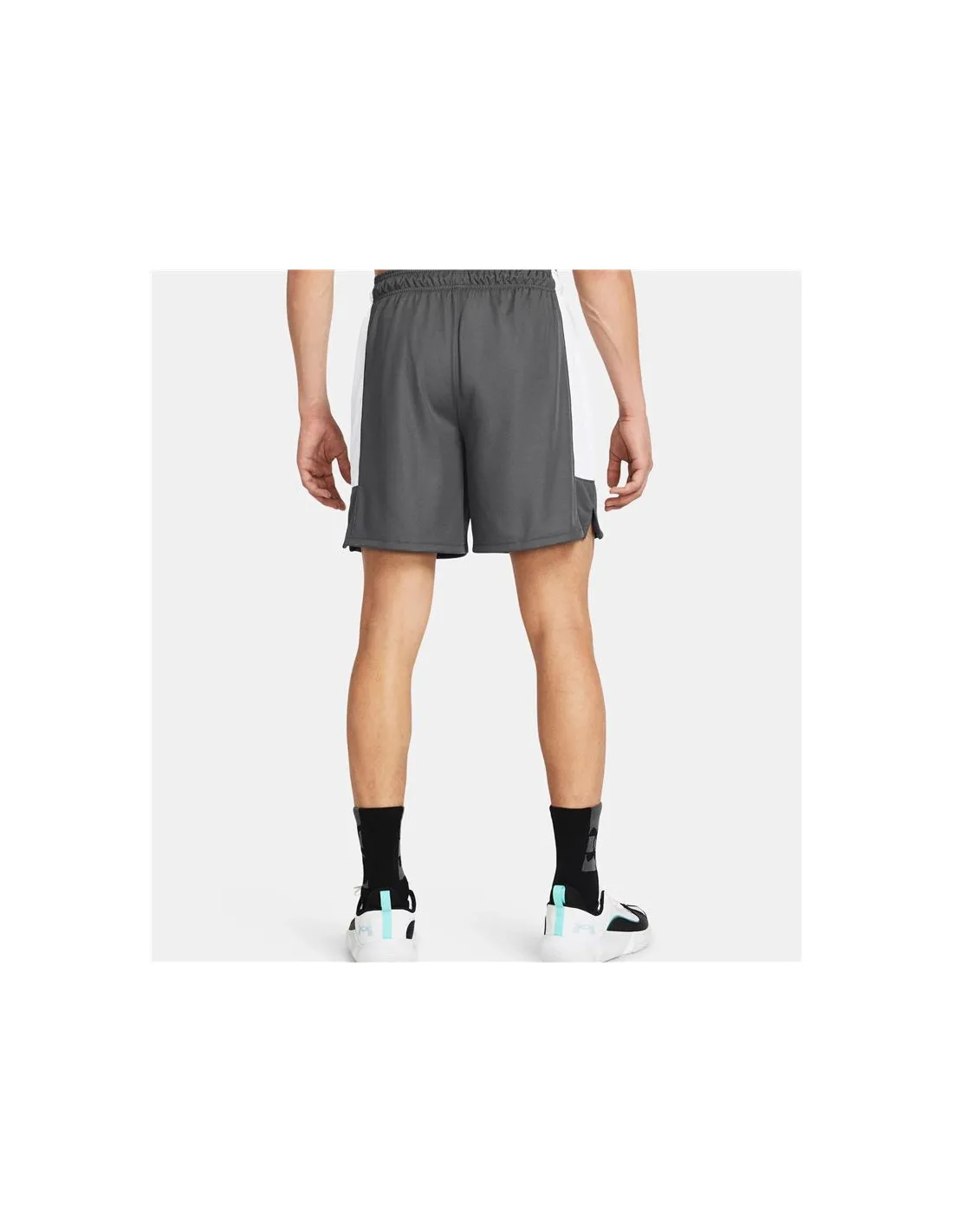 Pantalones de Baloncesto Under Armour Baseline Hombre Gris