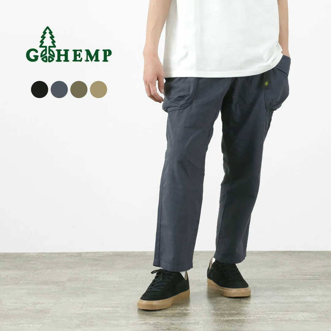 Pantalones de utilidad gohemp / cáñamo