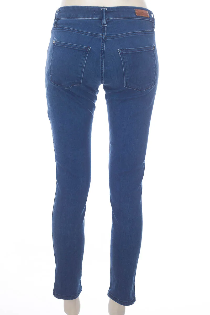 PANTALóN COLOR AZUL  ESPRIT