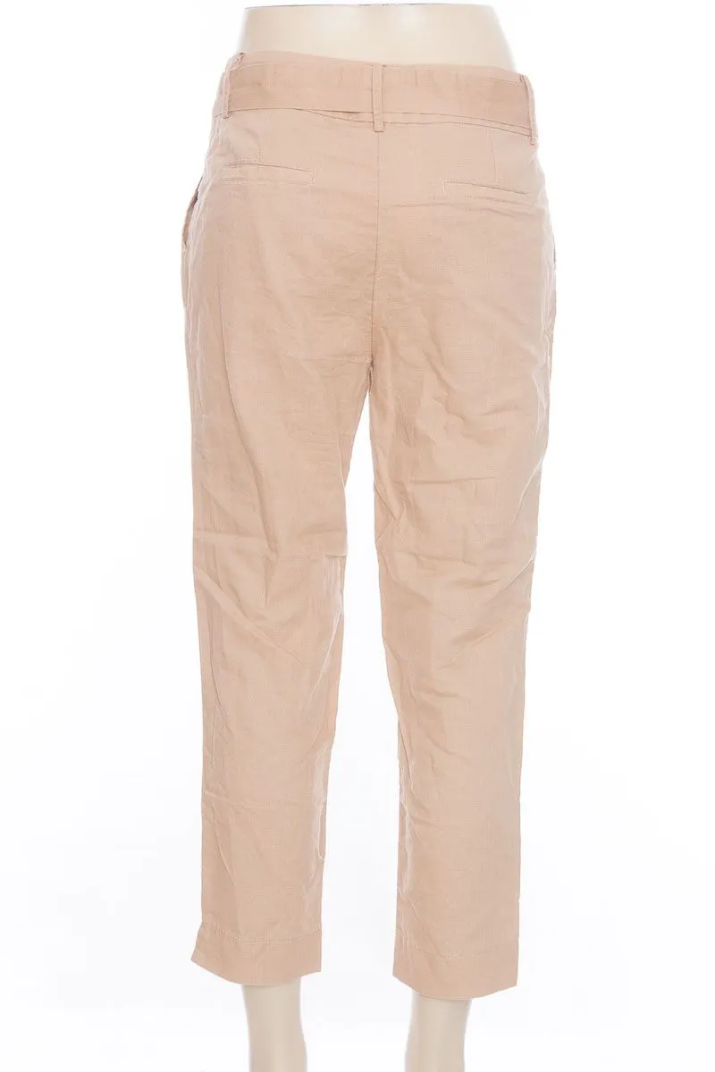PANTALóN COLOR BEIGE  PUNTO BLANCO