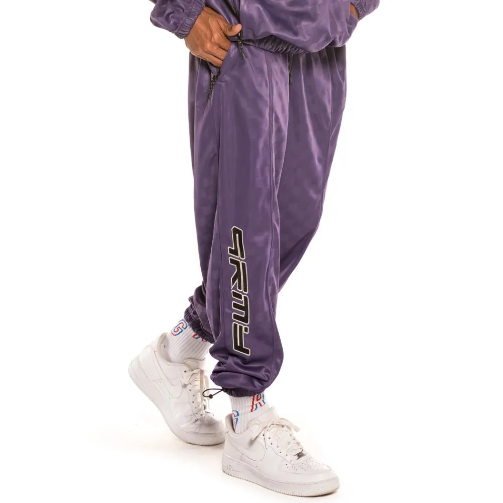 Pantalón Grimey Sighting In Vostok Poly Track pants FW19 Purple