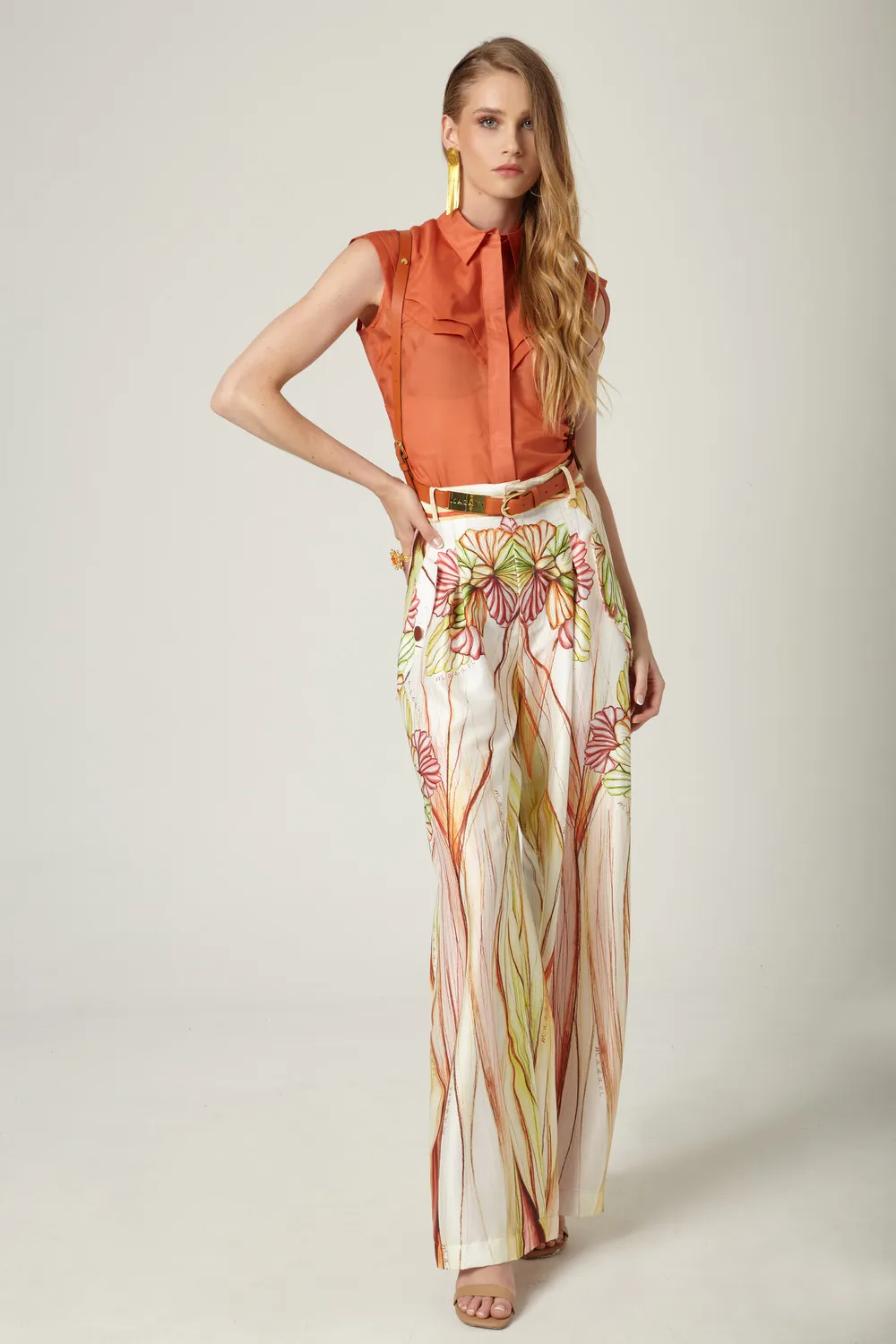 Pantalón persidona Hojas Masavi