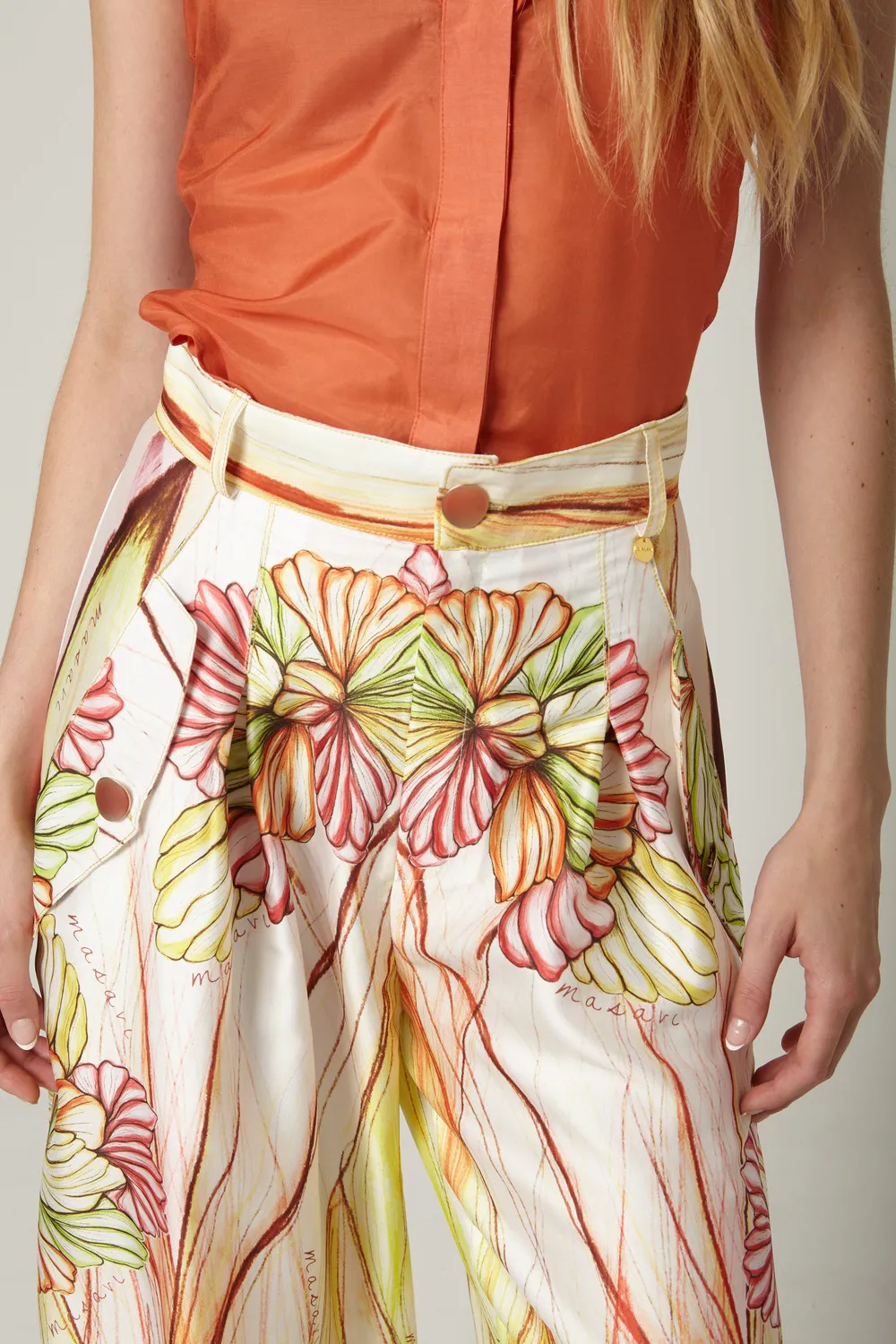 Pantalón persidona Hojas Masavi