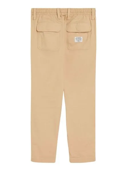 Pantalón Tommy Hilfiger Poplin Beige para Niño