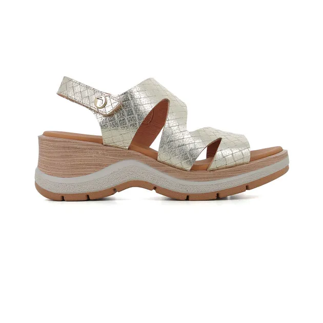PAULA URBAN Sandalia Platino
