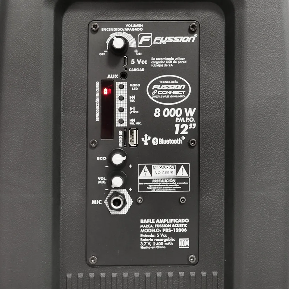 PBS12006 BAFLE AMPLIFICADO 12