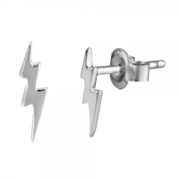 Pendientes en plata de ley Centella