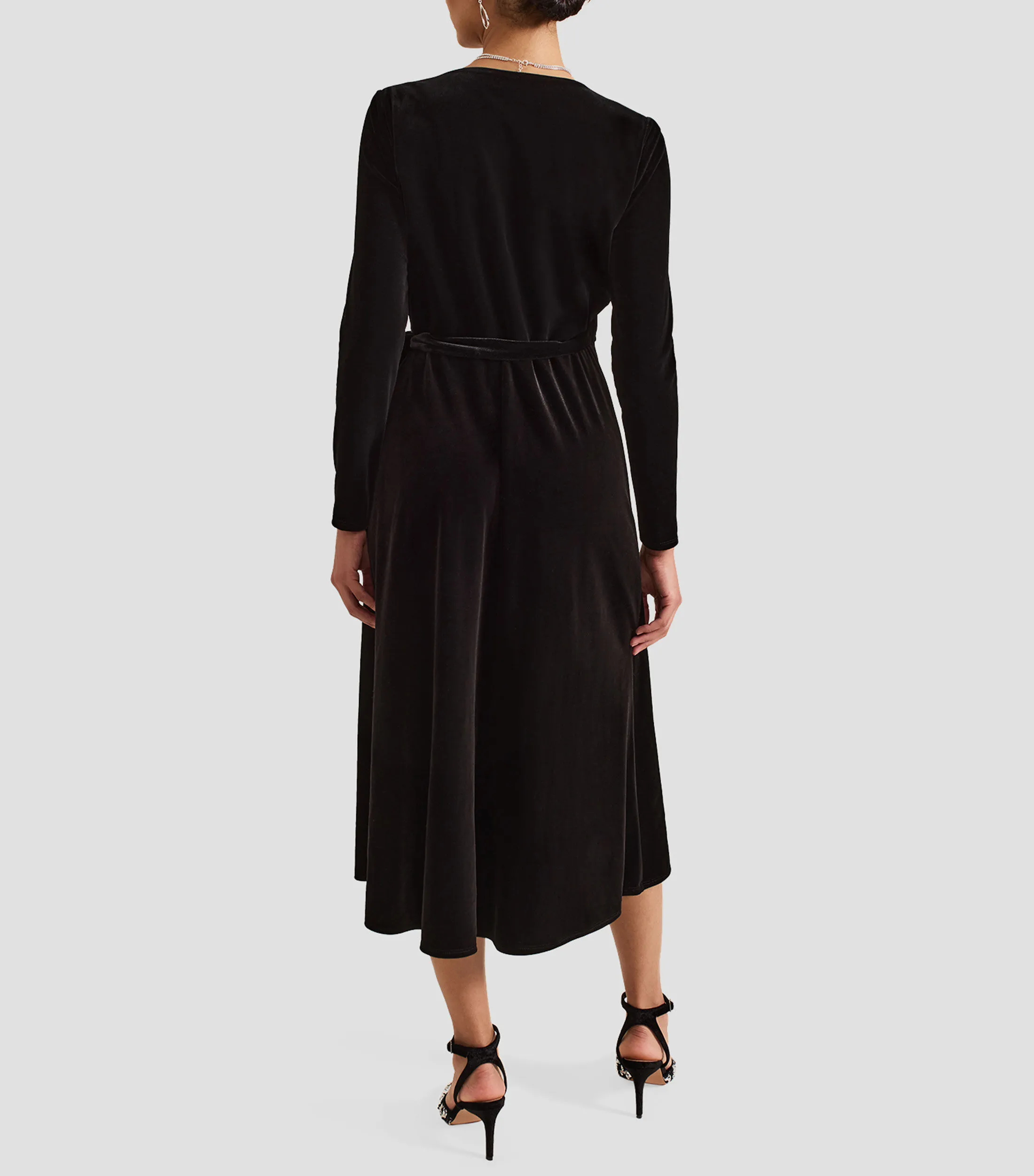 Phase Eight Vestido Midi A manga larga Mujer