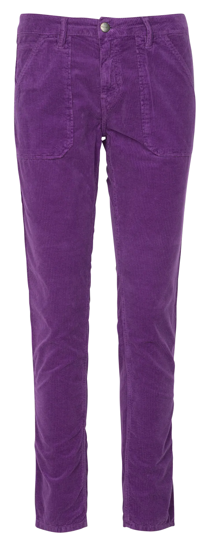 PIERCE  PANTALóN SLIM DE PANA EN VIOLETA