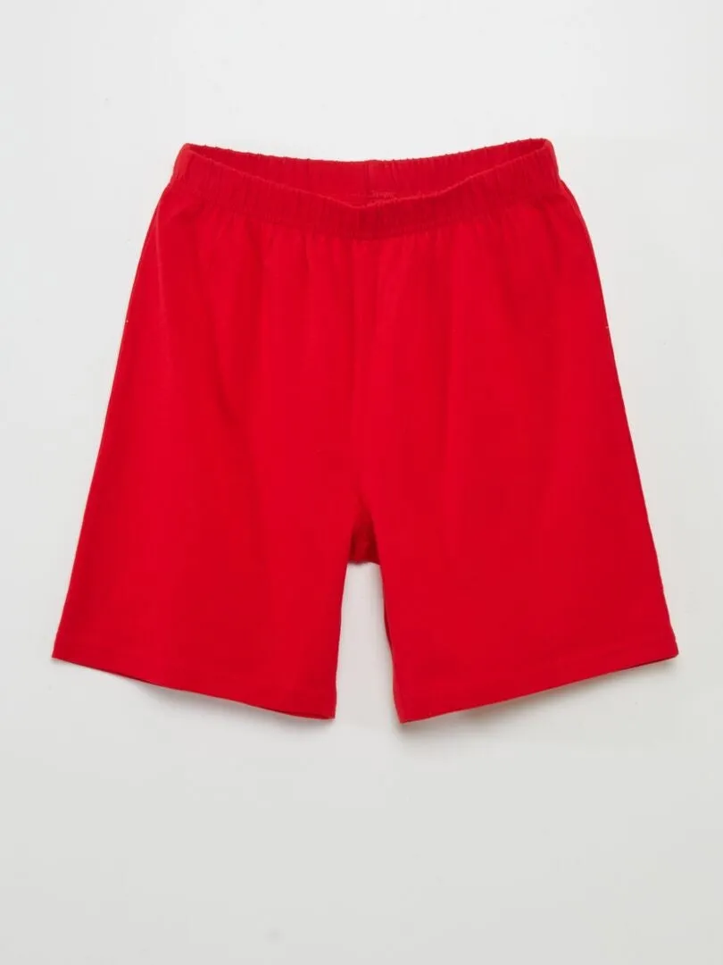 PIJAMA CAMISETA DE TIRANTES + SHORT 'SPIDERMAN'  2 PIEZAS  GRIS