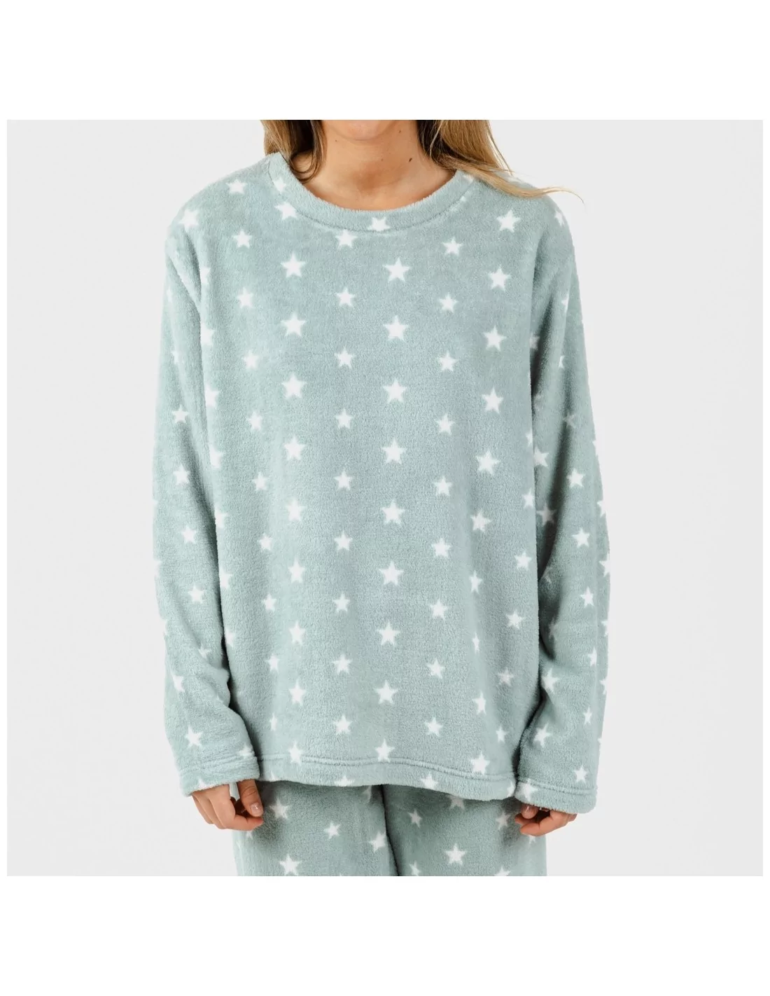 Pijama coral Vitalidad verde tiffany