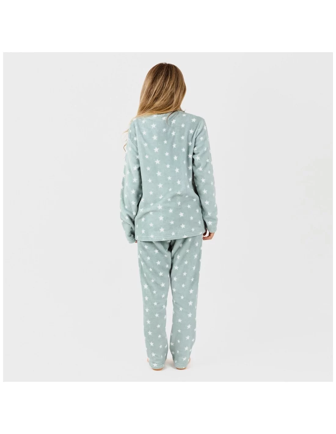 Pijama coral Vitalidad verde tiffany