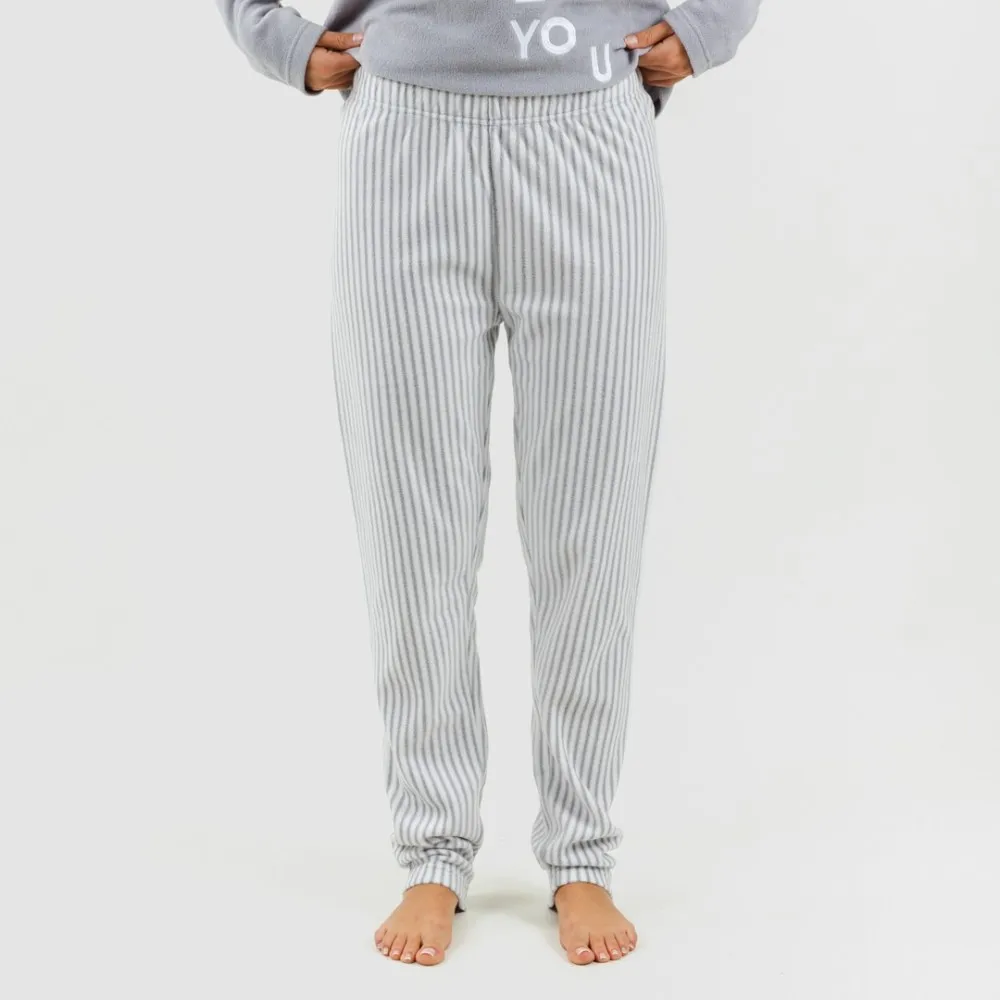 Pijama polar Emiro gris medio