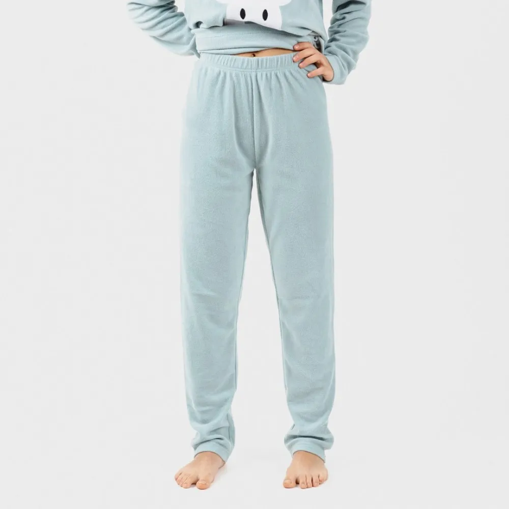 Pijama polar Rudolf verde tiffany