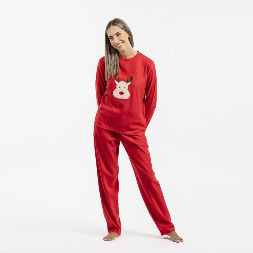 Pijama polar Ñoño rojo