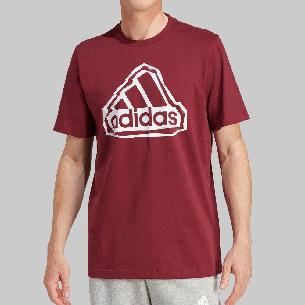 Playera adidas Folded Badge Hombre