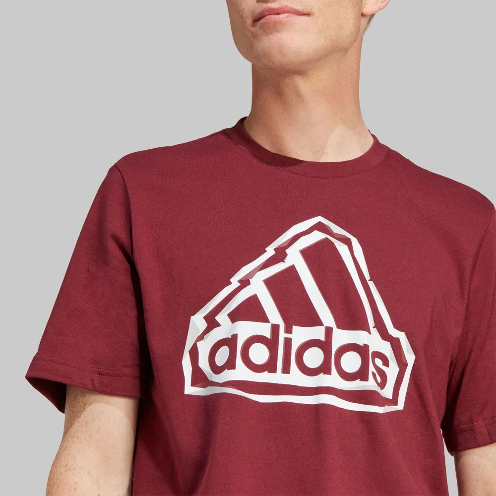 Playera adidas Folded Badge Hombre