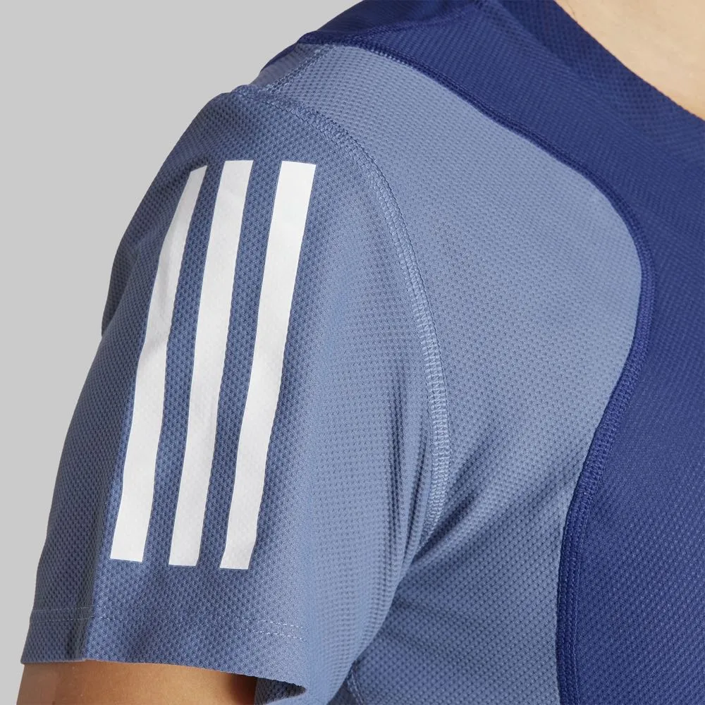 Playera adidas Own The Run Colorblock Mujer