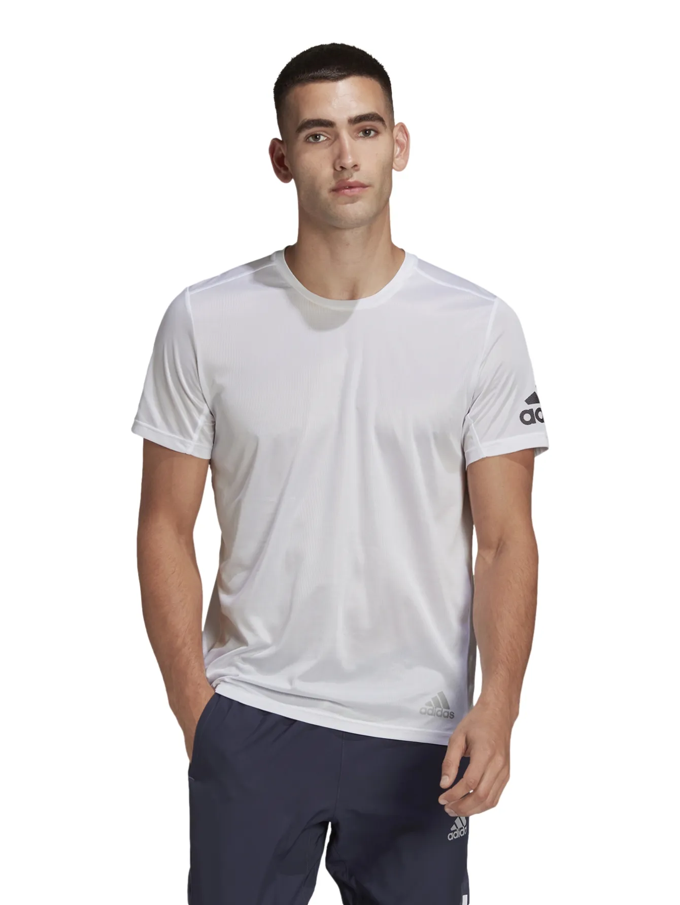 Playera Adidas Run It Para Hombre
