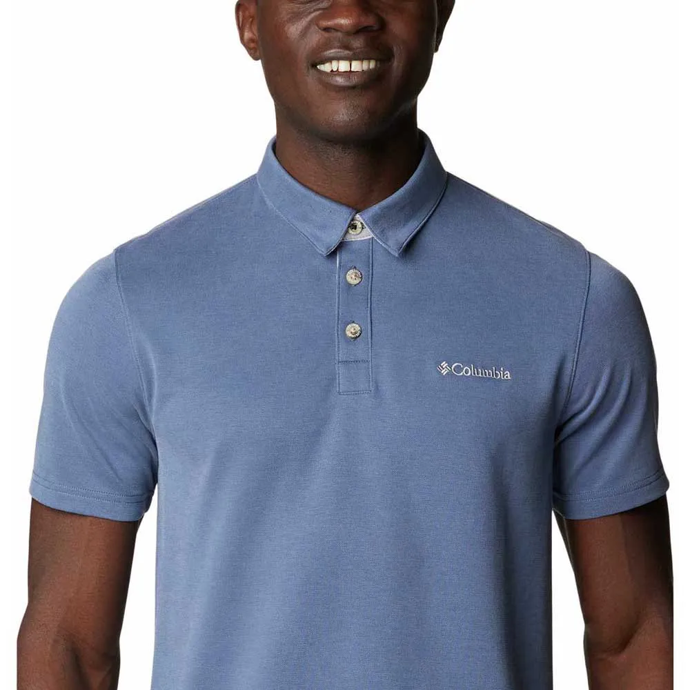 Polo COLUMBIA manga corta Nelson Point™ para hombre dark mountain  Ref. 1772721478 azul