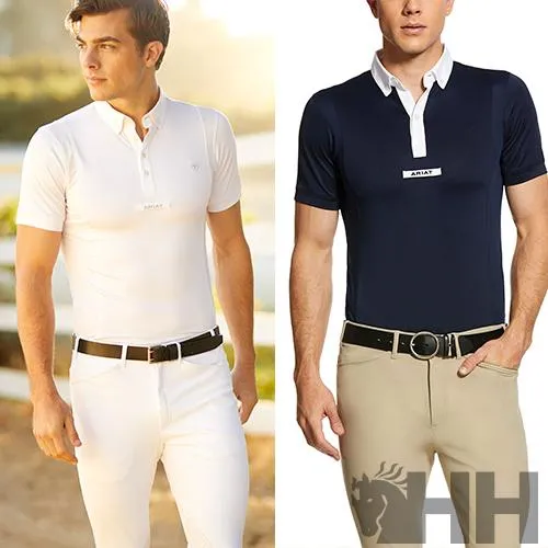 Polo Concurso Ariat Tek Manga Corta Hombre