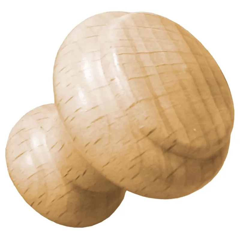Pomo Madera, tiradores de madera puertas y cajones, mod. 403