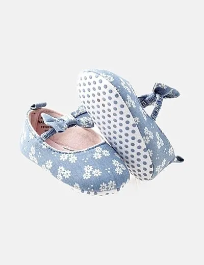 Primark Zapato azul floral