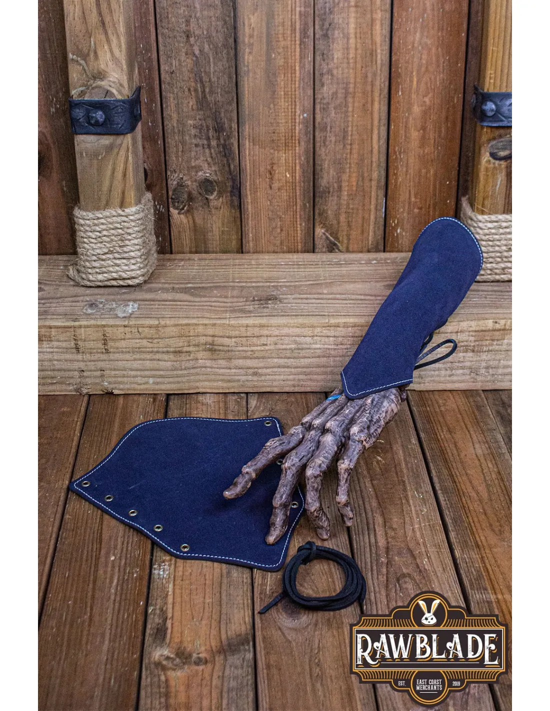 PULSERAS DE CUERO DE VRYLA SPLIT  AZUL