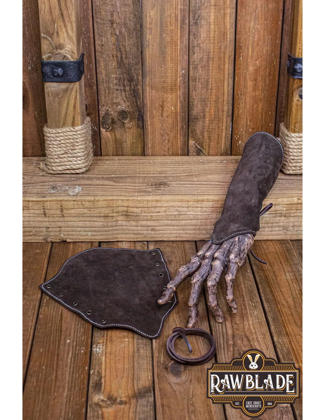 PULSERAS DE CUERO DE VRYLA SPLIT  BROWN