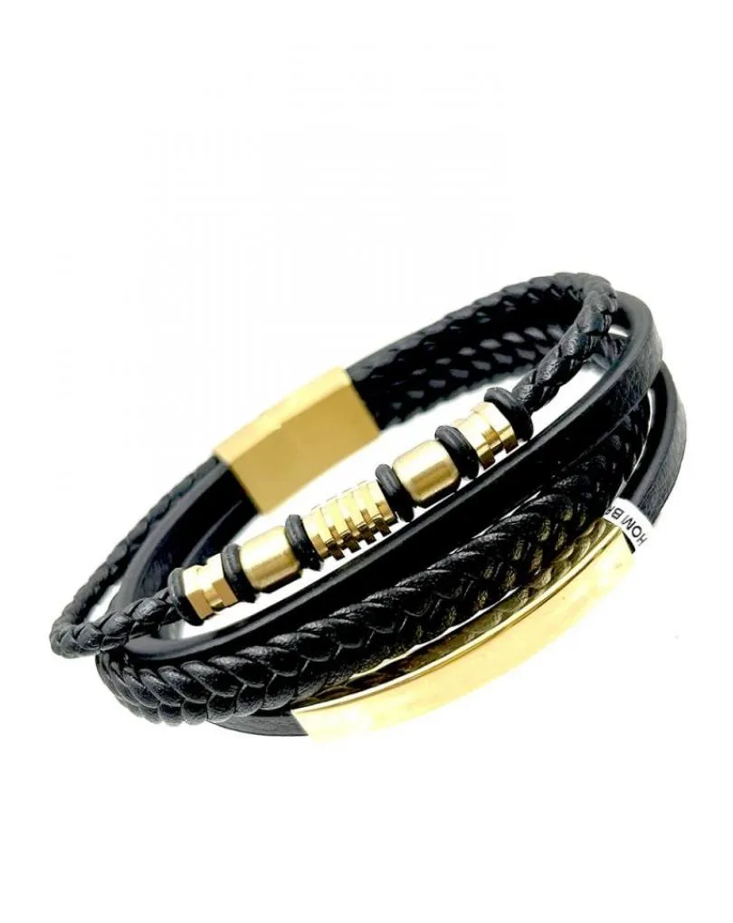 PULSERAS DE CUERO HOMBRE MODELOS DE DISEÑO