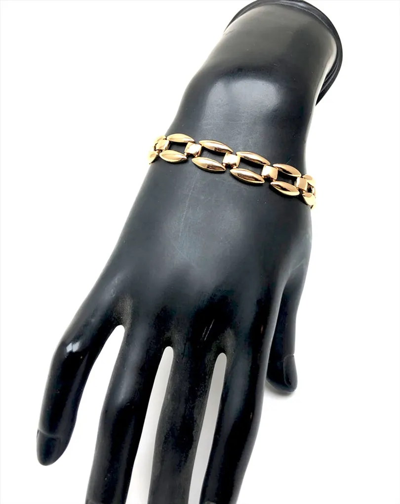 PULSERAS MUJER BISUTERIA FINA CHAPADO ORO MADRID