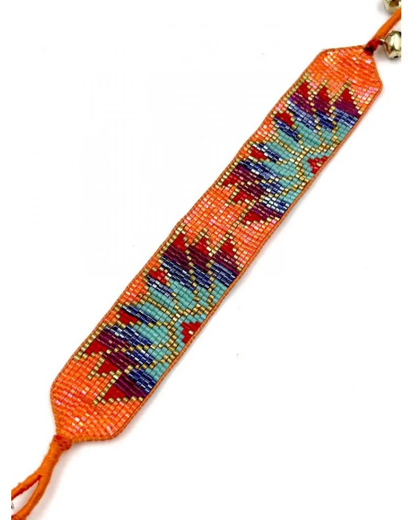 PULSERAS NARANJAS DE MIYUKI MODA 2023, MADRID
