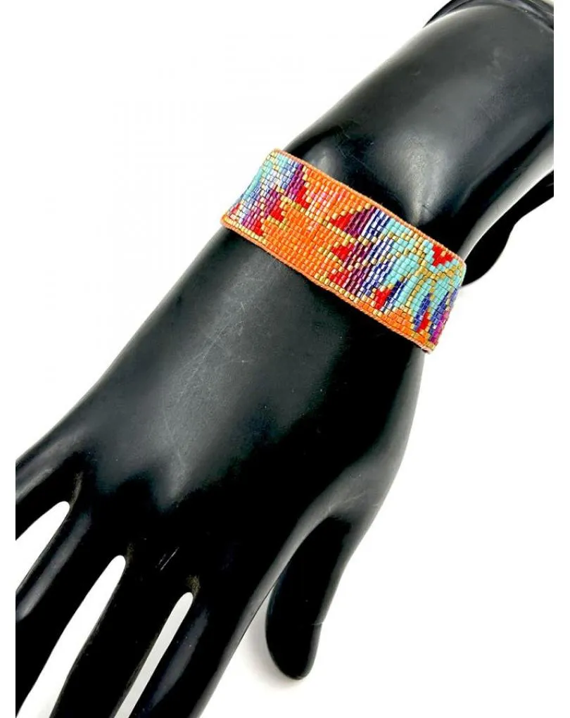 PULSERAS NARANJAS DE MIYUKI MODA 2023, MADRID