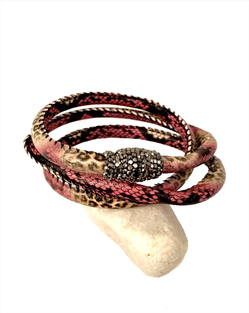 PULSERAS ORIGINALES EN ERROYABLES  CON CIERRE DE CRISTAL SWAROSKY IDEALES PARA HOMBRE O MUJER
