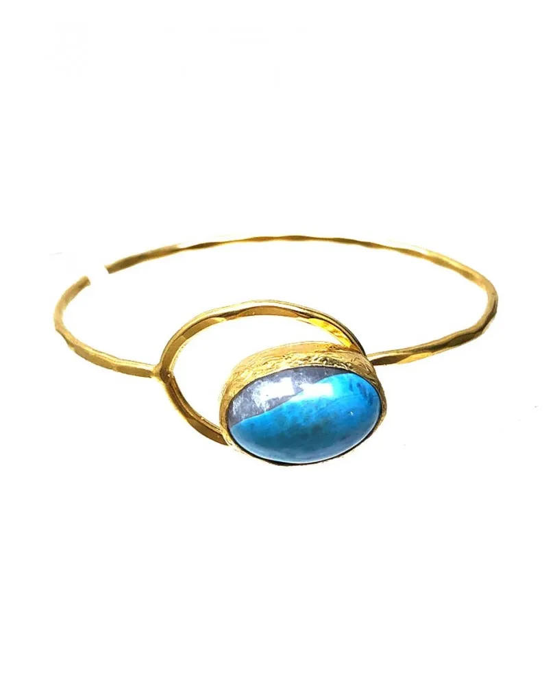 PULSERAS PIEDRAS NATURALES TURQUESA  ALTA BISUTERIA Y JOYERIA ONLINE