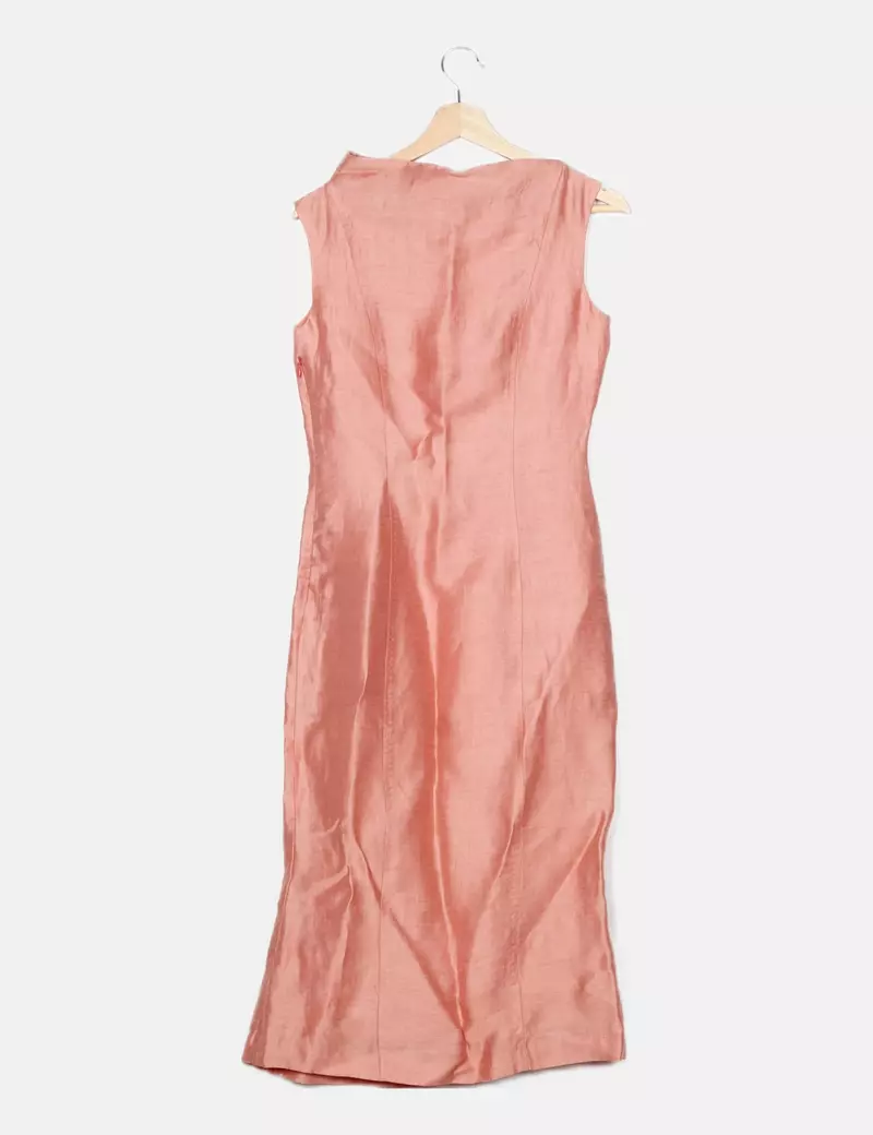 Purificación García Vestido rosa básico
