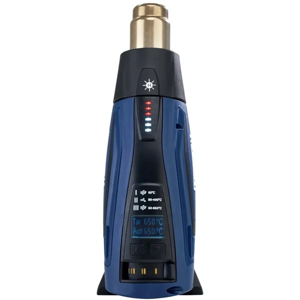 RAPID  R2200LCD  SOPLADOR DE AIRE CALIENTE, 2200 W, 650 GRADO C, 500 L / MIN, PANTALLA DIGITAL, CAJA DE PLASTICO