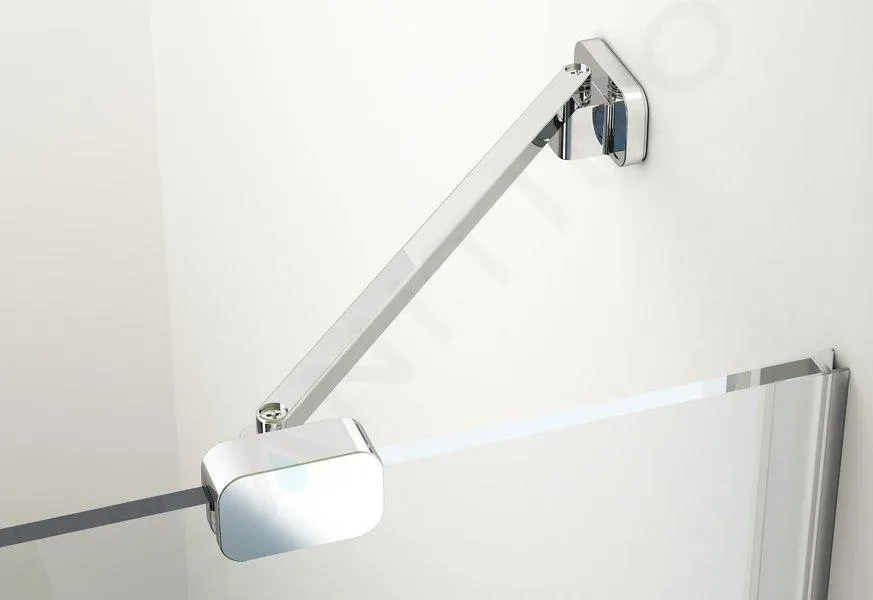 RAVAK BRILLIANT  CABINA DE DUCHA BSDPS120/90 L, 118120X8890 CM, CROMO/VIDRIO TRANSPARENTE 0ULG7A00Z1