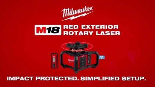 Red Exterior Rotary Laser Receiver