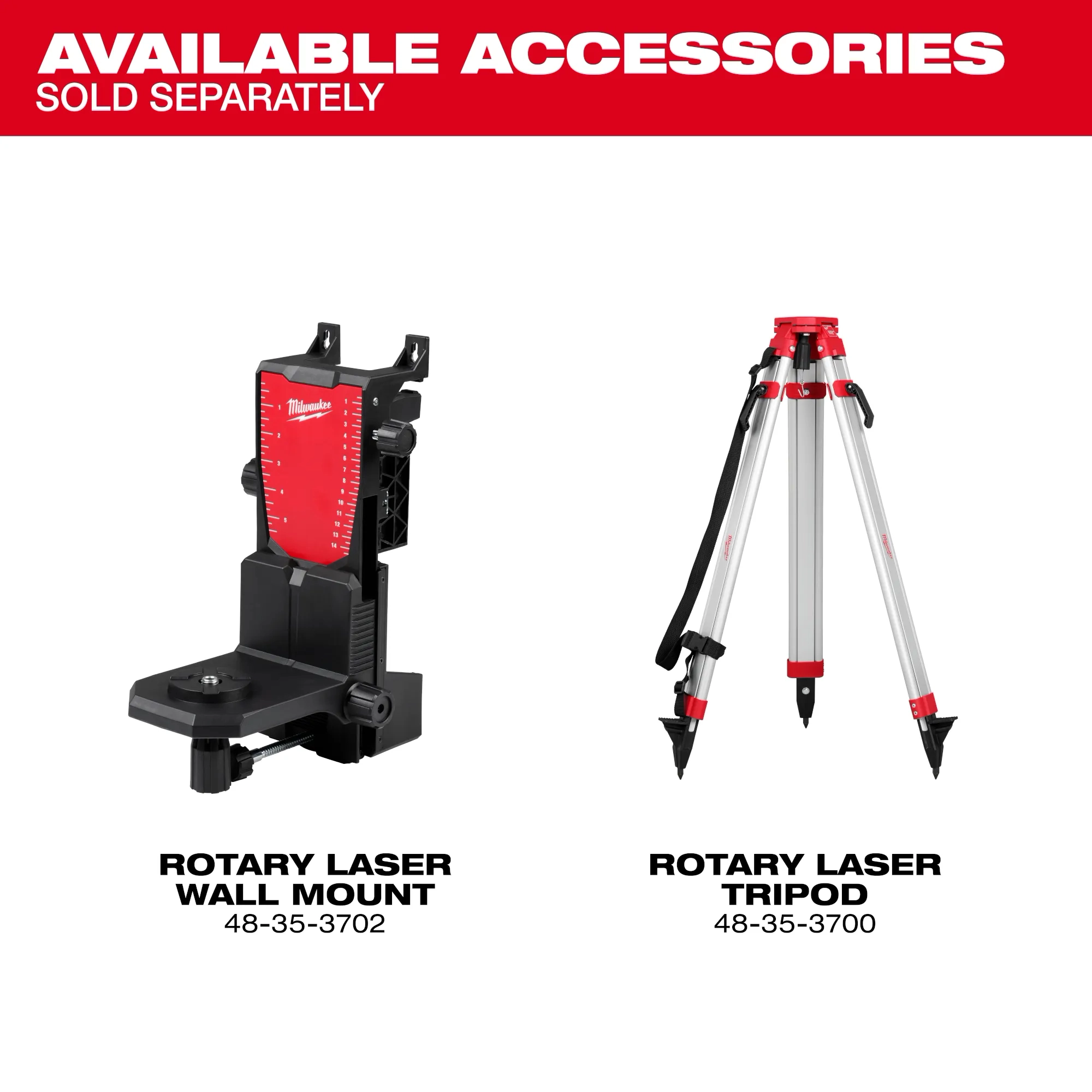Red Exterior Rotary Laser Receiver