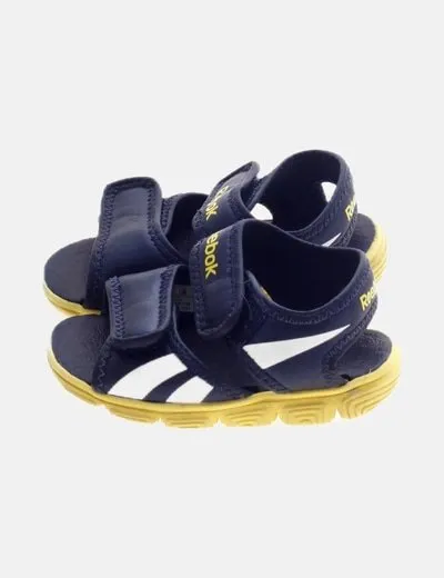 Reebok Sandalia azul deportiva