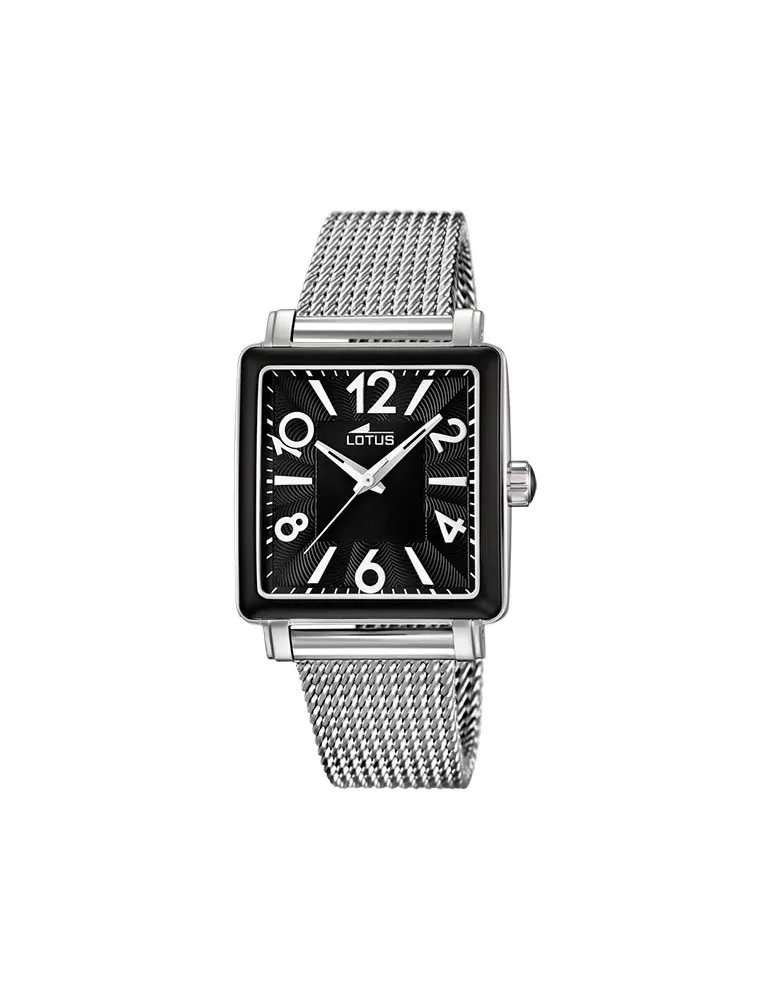 RELOJ LOTUS MUJER OUTLET CUADRADO CERáMICA 15741B