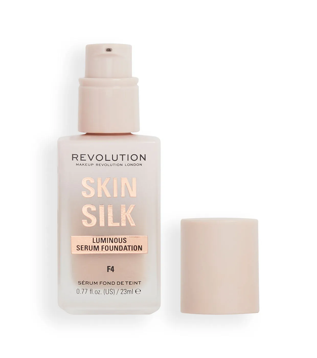 REVOLUTION  BASE DE MAQUILLAJE SKIN SILK SERUM FOUNDATION  F4