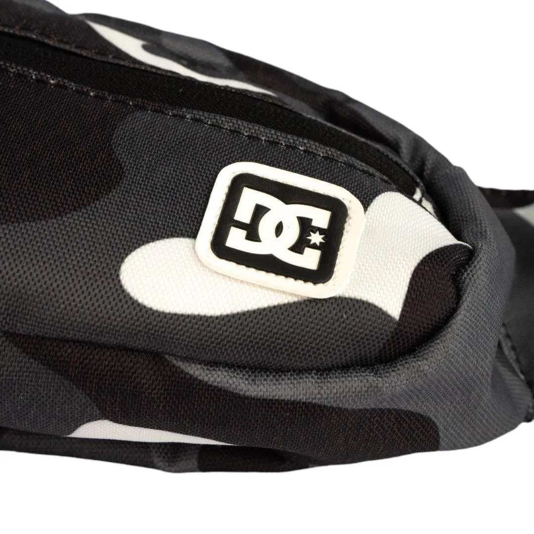 Riñonera Dc Tussler Camuflado Negro Blanco