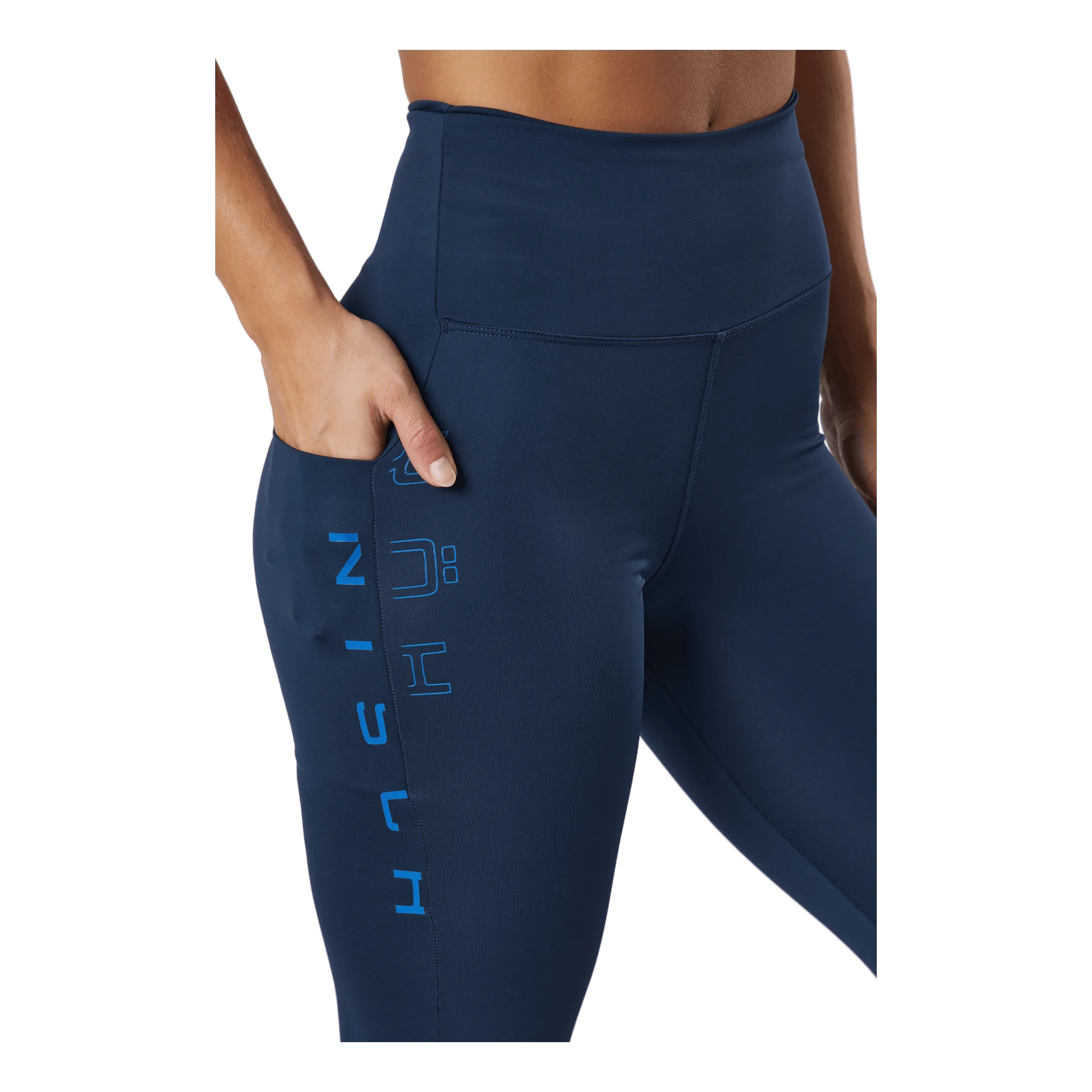 Röhnisch Tempo Logo Tights Black Iris