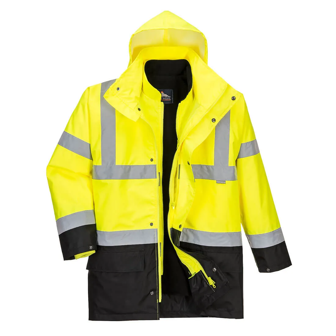 S766 – Chaqueta 5 en 1 bicolor Essential