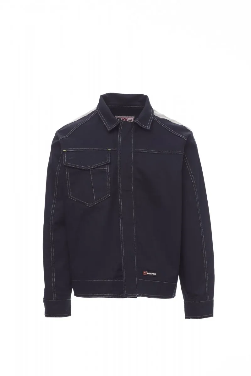 SAFE. Chaqueta ligera para todo el año, cierre delantero con botones de plástico y solapa